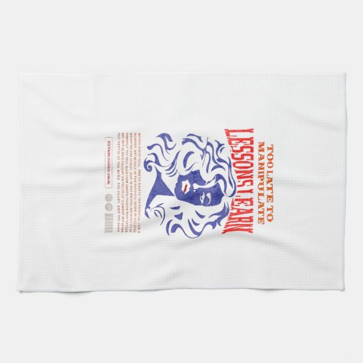 KITCHEN MANIPULATE LESSONS LEARN TOWEL THEEDOEK (Horizontaal)