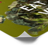 Kitchen Martzkin "EAT UW VEGGIEËN!" Poster (Hoek)