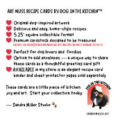 KITCHEN MEAT FISH TEMPERATURE chart 2 sides Kaart