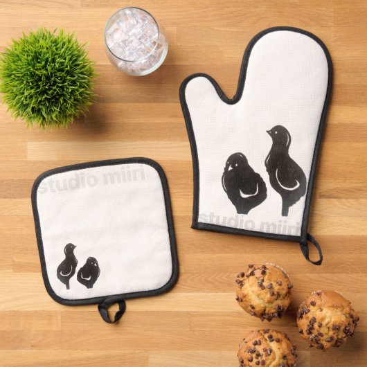 KITCHEN MITTS studio miiri Ovenwant & Pannenlap Set (Top down)
