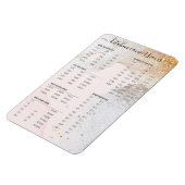 Kitchen moderne abstract blush pink-conversies magneet (Linkerzijde)