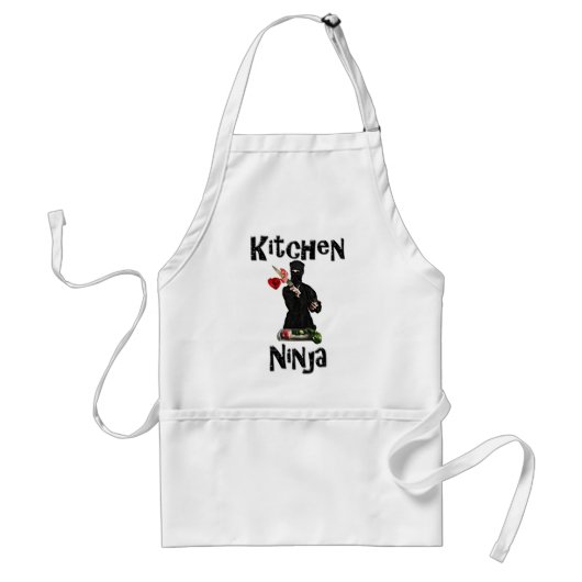 Kitchen Ninja Standaard Schort (Voorkant)