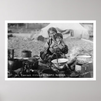 Kitchen Nome, Alaska 1916 Poster