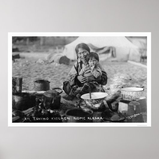 Kitchen Nome, Alaska 1916 Poster (Voorkant)