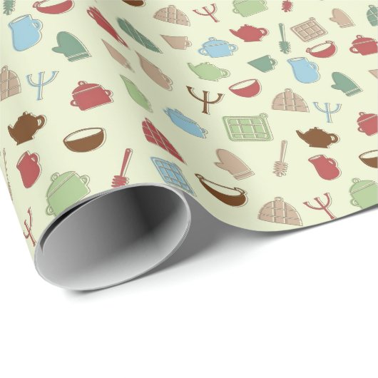 Kitchen pattern cadeaupapier (Rol Hoek)