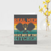 Kitchen Player Real Out Pickleball Stay Joke Kaart (Gele Bloem)