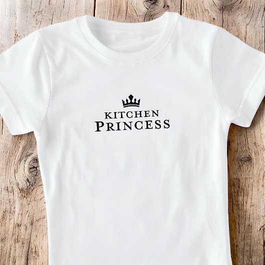 Kitchen Princess Pickleball Cute Crown Gift T-shirt