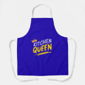 Kitchen Queen Apron All-Over Print Apron Schort (Voorkant)
