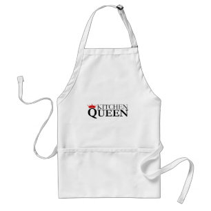 Kitchen Queen en Crown Standaard Schort