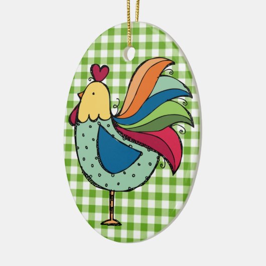 Kitchen Rooster - SRF Keramisch Ornament (Links)