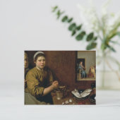 Kitchen Scene Briefkaart (Staand voorkant)