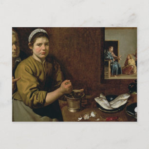 Kitchen Scene Briefkaart