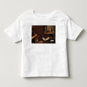 Kitchen Scene met Christus Kinder Shirts