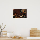 Kitchen Scene met Christus Poster (Keuken)