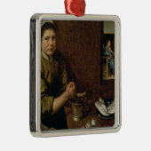 Kitchen Scene Metalen Ornament (Rechts)