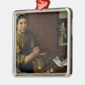 Kitchen Scene Metalen Ornament (Links)