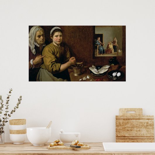 Kitchen Scene Poster (Keuken)
