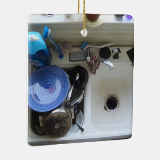 Kitchen Sink Keramisch Ornament (Rechts)