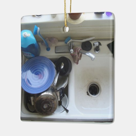 Kitchen Sink Keramisch Ornament (Links)