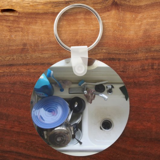 Kitchen Sink Sleutelhanger (Voorkant)