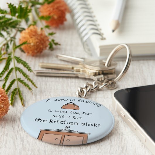 Kitchen Sink Sleutelhanger (Zijkant)