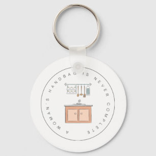 Kitchen Sink-toetsenbord Sleutelhanger