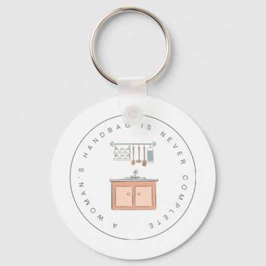 Kitchen Sink-toetsenbord Sleutelhanger (Voorkant)