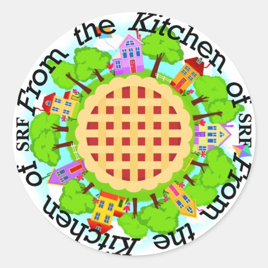 Kitchen Sticker - SRF (Voorkant)