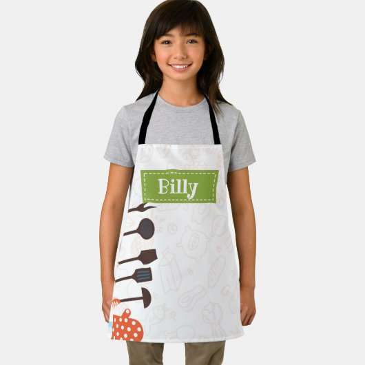 Kitchen Stuff Green Schort (Insitu)