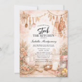 Kitchen Themed Stock The Kitchen Bridal Shower Kaart (Voorkant)