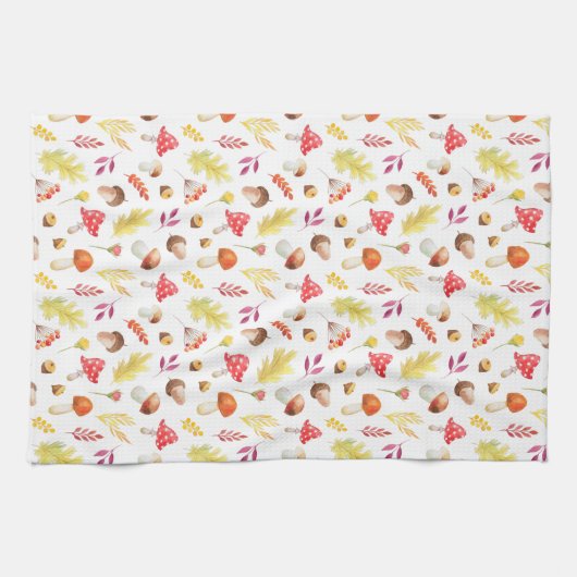 Kitchen Towel - Autumnal Pattern Theedoek (Horizontaal)