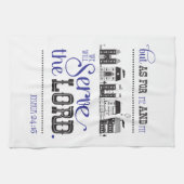 Kitchen Towel Bible Scripture Joshua 24:15 Theedoek (Horizontaal)