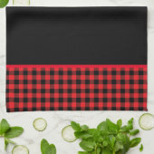 Kitchen Towel-Buffalo Plaid Theedoek (Gevouwen)
