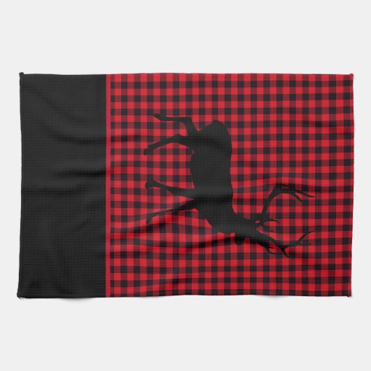 Kitchen Towel-Buffalo Pset-Deer Theedoek (Horizontaal)