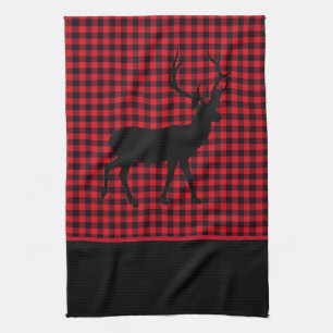 Kitchen Towel-Buffalo Pset-Deer Theedoek