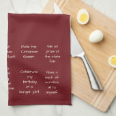 Kitchen Towel-Chicken Bucket List Theedoek (Quarter Fold)