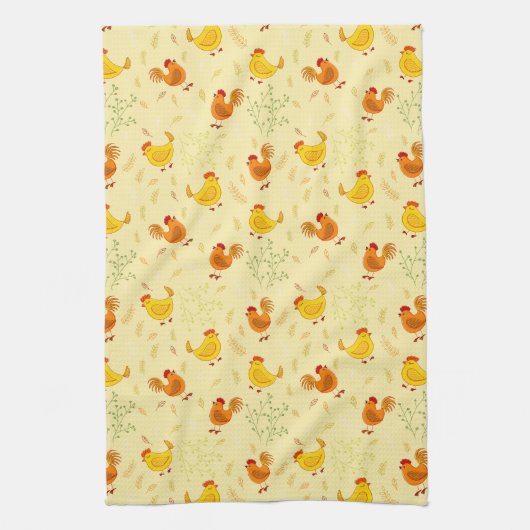 Kitchen Towel-Chickens Theedoek (Verticaal)