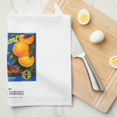 Kitchen Towel - Claremont CA - Claremont Gold Theedoek (Quarter Fold)