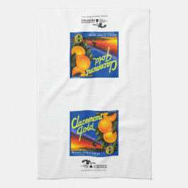 Kitchen Towel - Claremont CA - Claremont Gold Theedoek