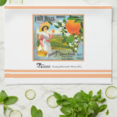 Kitchen Towel - Claremont CA - Foot Hills Brand Theedoek (Gevouwen)