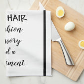 Kitchen Towel Dog Hair a Mode Accessoire Theedoek (Quarter Fold)