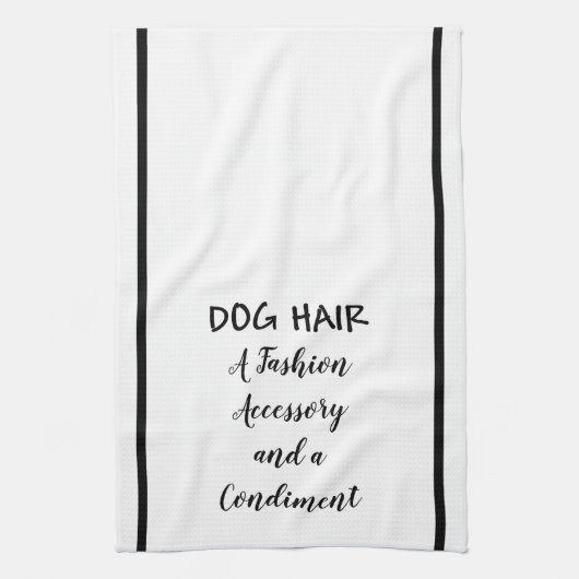Kitchen Towel Dog Hair a Mode Accessoire Theedoek (Verticaal)