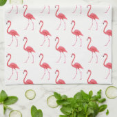 Kitchen Towel-Flamingo Theedoek (Gevouwen)