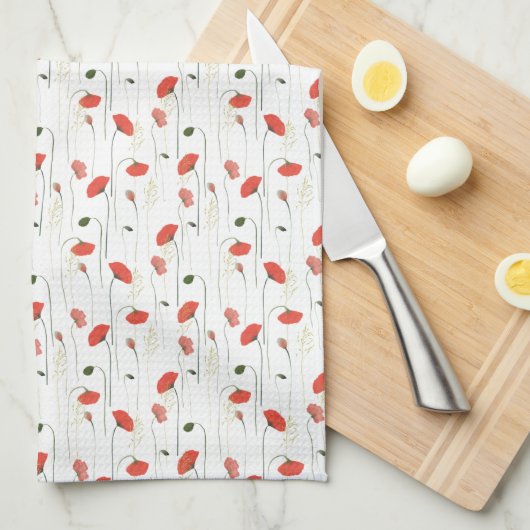 Kitchen Towel - Floral Pattern Theedoek (Quarter Fold)