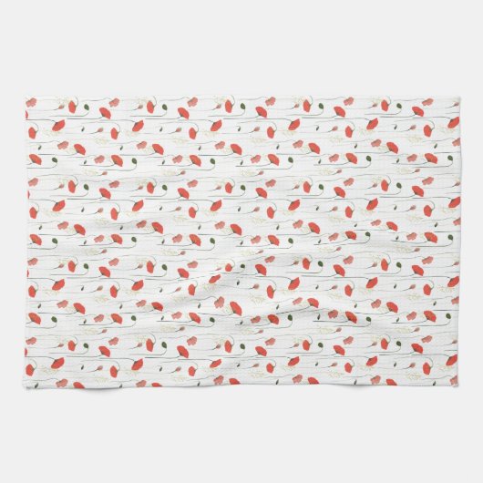 Kitchen Towel - Floral Pattern Theedoek (Horizontaal)