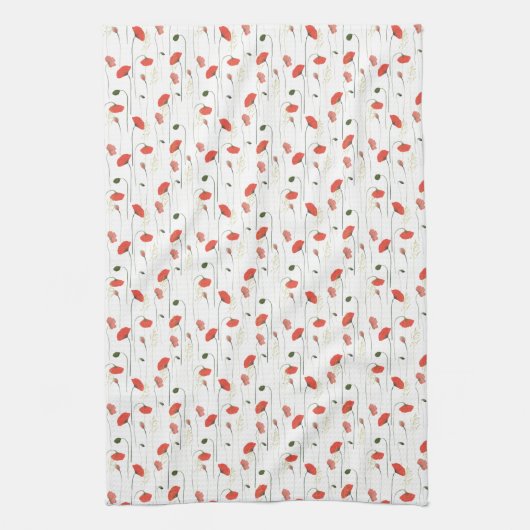 Kitchen Towel - Floral Pattern Theedoek (Verticaal)