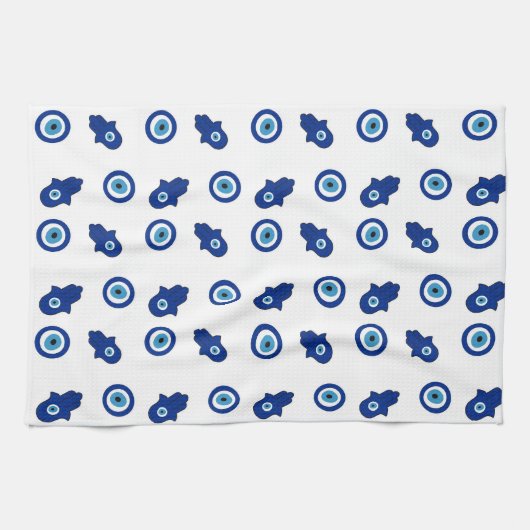 Kitchen Towel Hamsah goede ogen Theedoek (Horizontaal)