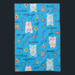 Kitchen Towel "Hanukkah Cat Dog Mouse Bird Towel" Theedoek<br><div class="desc">Kitchen Towel "Hanukkah Cat Dog Mouse Bird Towel" Bedankt voor het stoppen en winkelen. Veel waardering! Happy Chanukah/Hanukkah! Stijl: Keukenhanddoeken 16 x 24 inch Een keuken oplichten met een set keukenhanddoeken. Deze handdoeken zijn gemaakt van duurzaam poly-mengsel en zijn goed voor drogen en zullen levendig lijken op jouw tekst, monogram...</div>