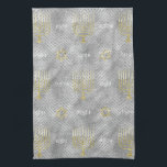 Kitchen Towel "Hanukkah Elegant Menorahs" Theedoek<br><div class="desc">Kitchen Towel "Hanukkah Elegant Menorahs" Dish TowelWat een leuk cadeau voor Hanukkah dit jaar! Bedankt voor het stoppen en winkelen. Veel waardering! Happy Chanukah/Hanukkah! Stijl: keukenhanddoeken van 16 x 24 inch, in alle keuken oplichten met een set keukenhanddoeken op maat. Deze handdoeken zijn gemaakt van duurzaam poly-mengsel en zijn goed...</div>