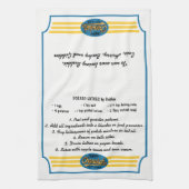 Kitchen Towel "Hanukkah Retro Dish Towel" Theedoek (Verticaal)